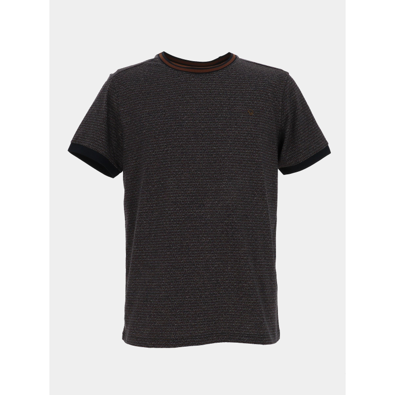 T-shirt à manches courtes talery marron homme - Benson & Cherry