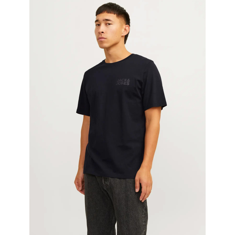 T-shirt à manches courtes jjecorp logo noir homme - Jack & Jones