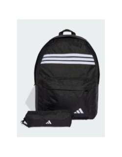 Sac à dos et trousse classic 3 stripes noir - Adidas