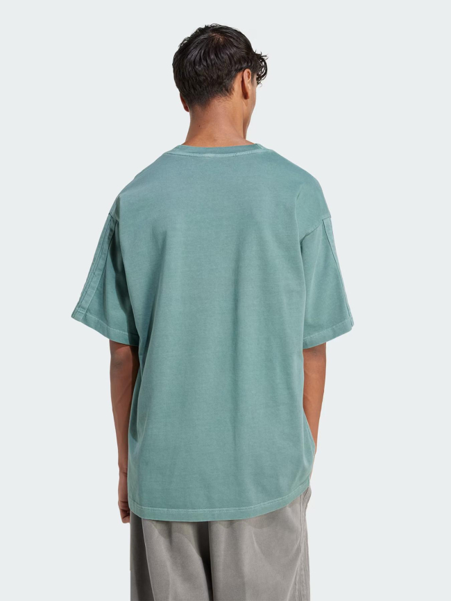 T-shirt à manches courtes délavé all szn vert homme - Adidas