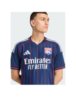 Maillot de football olympique lyonnais extérieur 25/26 bleu homme - Adidas