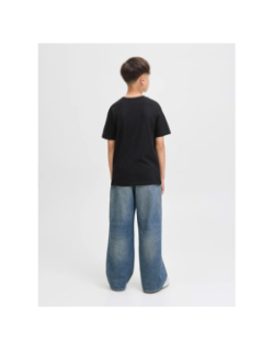 T-shirt à manches courtes jjgeplas noir homme - Jack & Jones