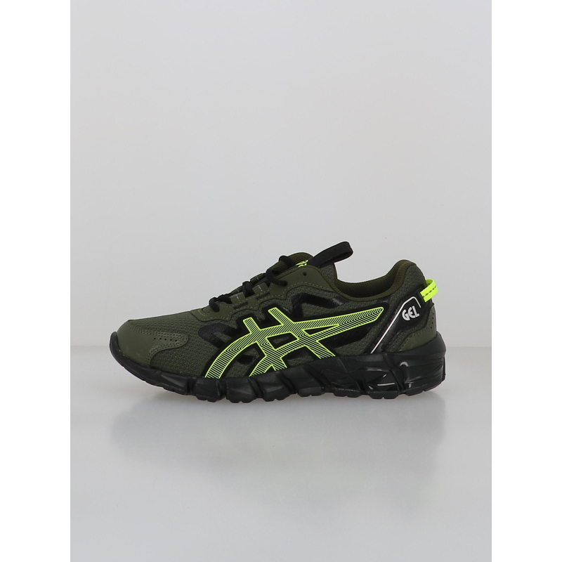 Baskets gel quantum 90 3 gs kaki enfant - Asics