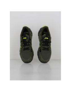 Baskets gel quantum 90 3 gs kaki enfant - Asics