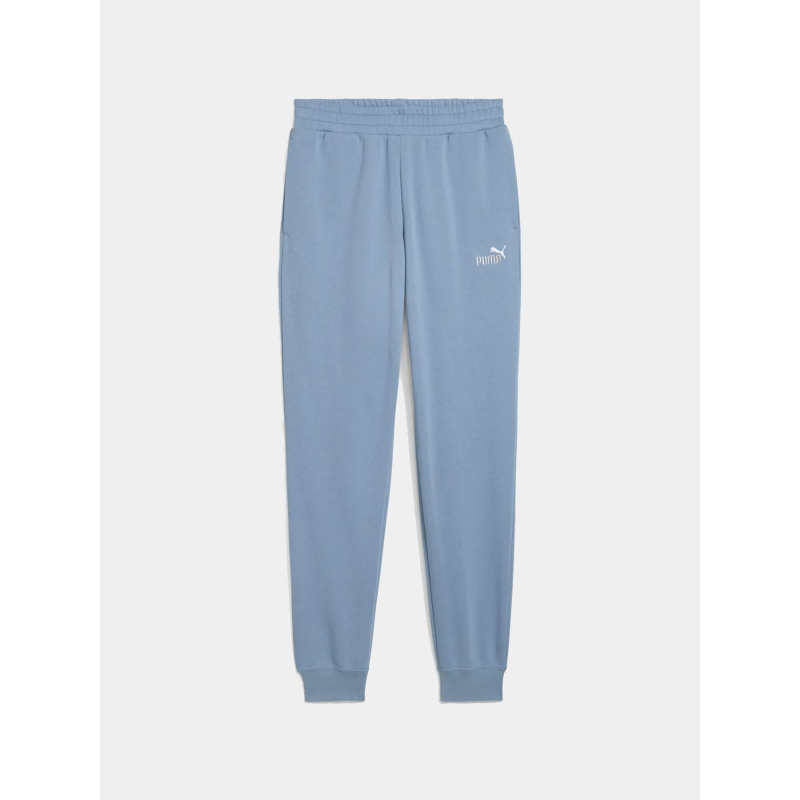 Pantalon jogging ess 2 color small logo bleu fille - Puma