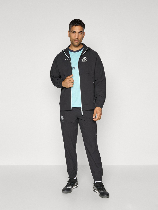 Veste à capuche zippé om pumatech noir homme - Puma