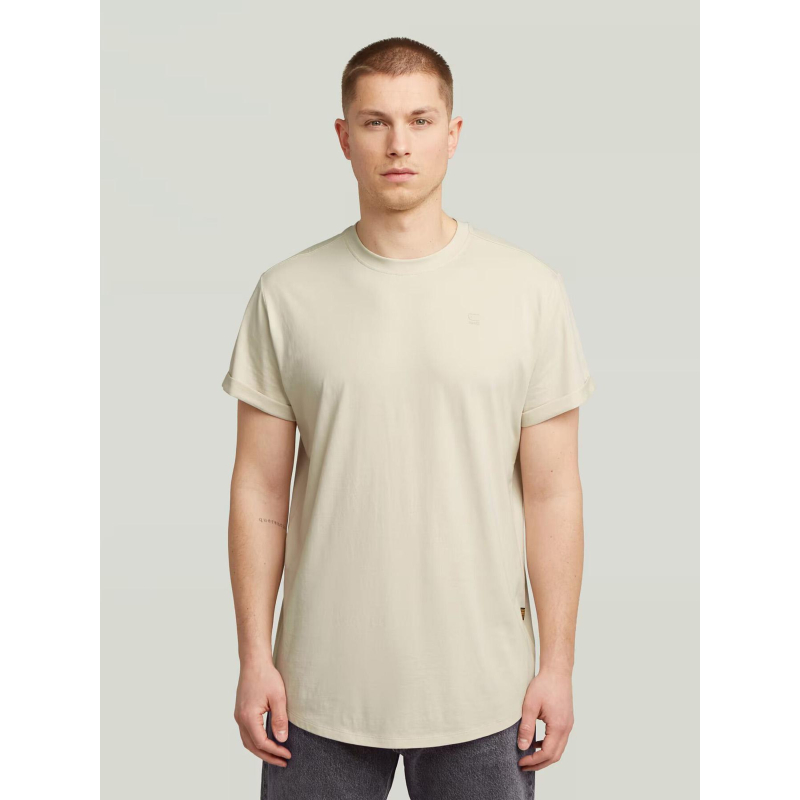 T-shirt à manches courtes lash beige homme - G Star
