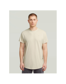 T-shirt à manches courtes lash beige homme - G Star
