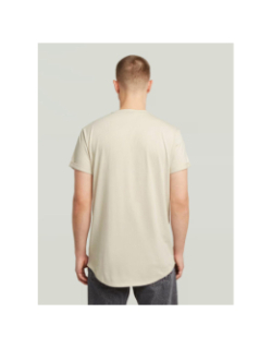 T-shirt à manches courtes lash beige homme - G Star