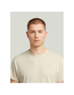 T-shirt à manches courtes lash beige homme - G Star
