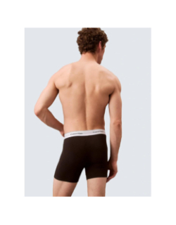 Pack de 3 boxers icon à élastiques logotés noir homme - Calvin Klein