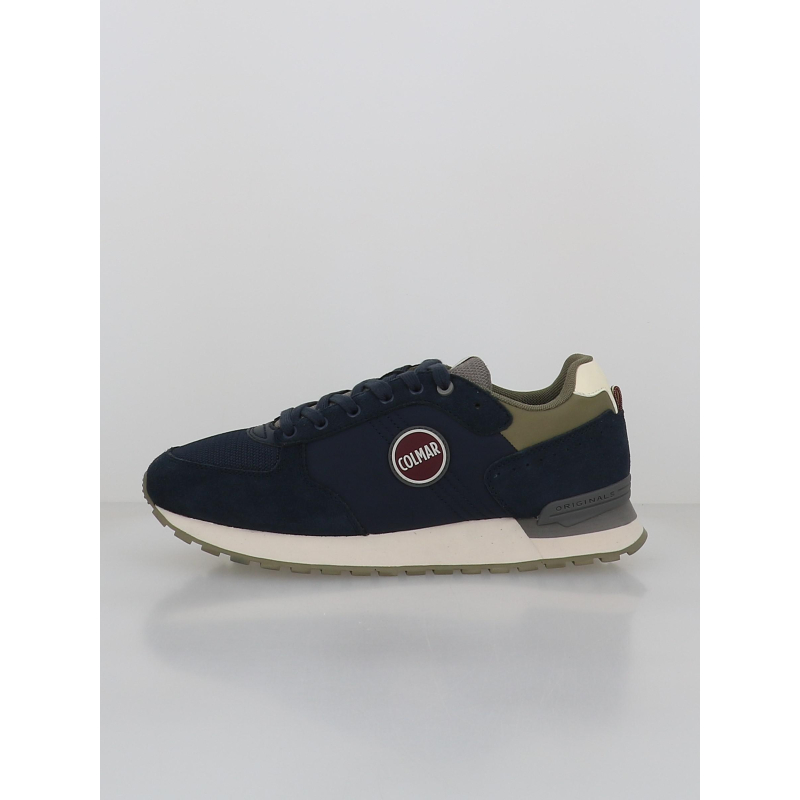 Baskets travis authentic bleu marine kaki homme - Colmar