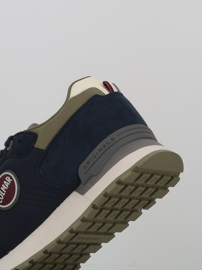 Baskets travis authentic bleu marine kaki homme - Colmar