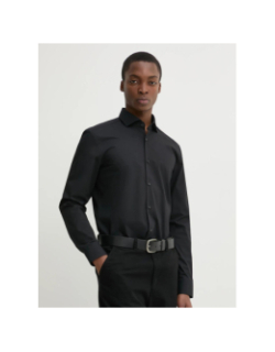 Chemise en coton kason noir homme - Hugo