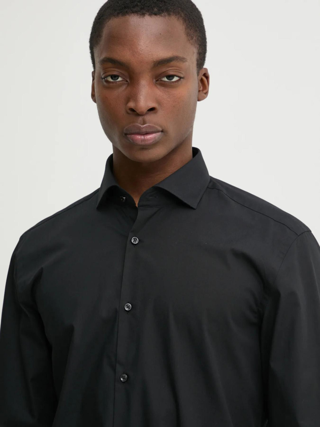 Chemise en coton kason noir homme - Hugo