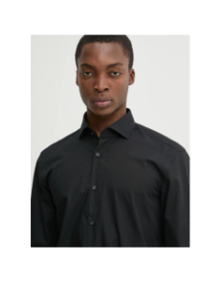 Chemise en coton kason noir homme - Hugo