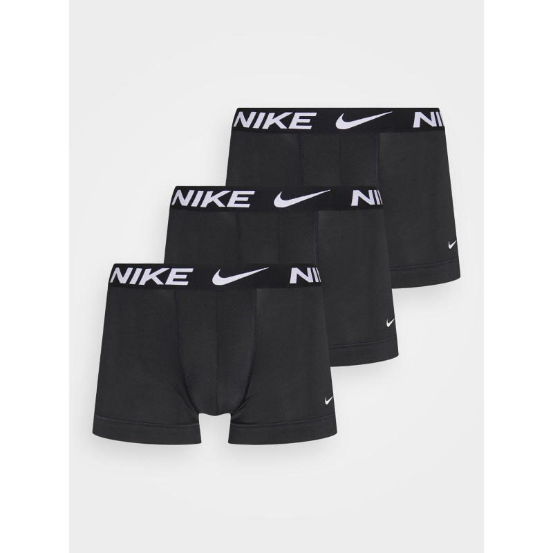 Pack de 3 boxers en coton stretch noir homme - Nike