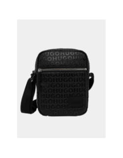 Sacoche bandoulière ethon 2.0 relief noir homme - Hugo