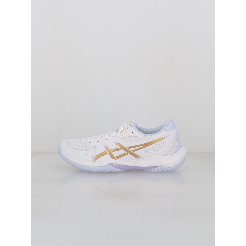 Chaussures de volleyball gel rocket blanc femme - Asics
