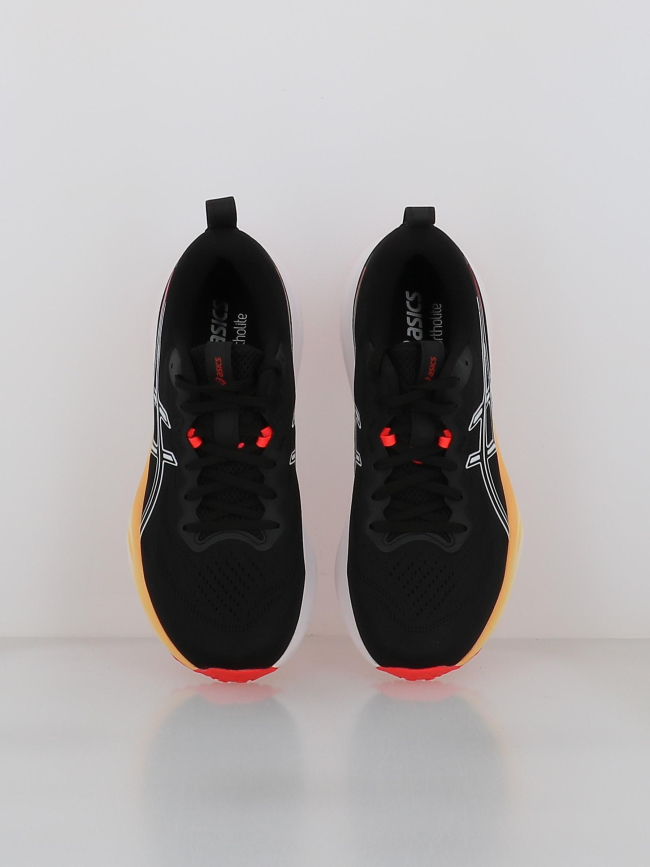 Chaussures de running gel pulse 16 noir et rouge homme - Asics