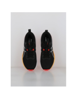 Chaussures de running gel pulse 16 noir et rouge homme - Asics