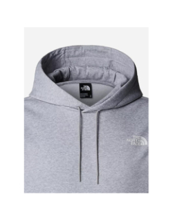 Sweat à capuche essential relaxed gris chiné homme - The North Face