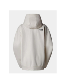 Sweat à capuche essential oversize blanc femme - The North Face