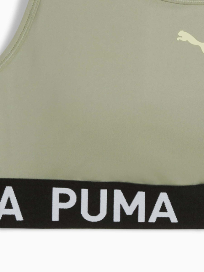 Brassière de sport 4keep kaki femme - Puma