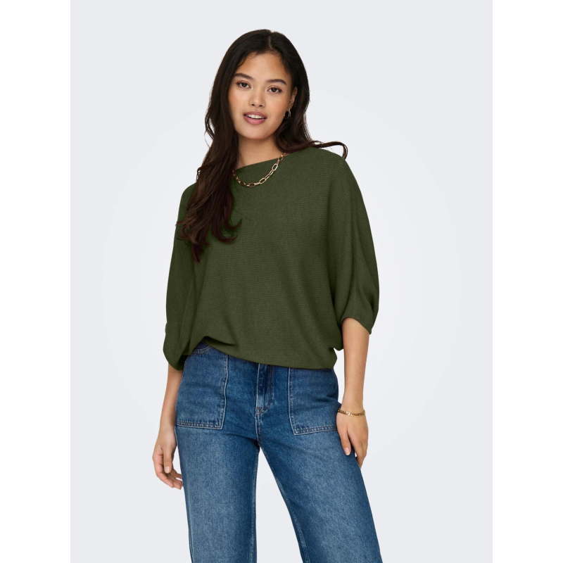 Pull fin new behave kaki femme - Jdy