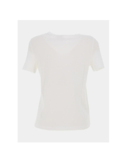 T-shirt col v feyola blanc femme - Vero Moda
