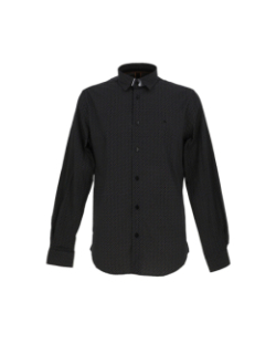 Chemise imprimée laios noir homme - Benson & Cherry