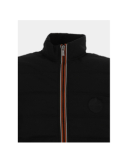 Veste bi matière spalong noir homme - Benson & Cherry