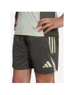 Short d'entrainement de football real madrid 25/26 vert enfant - Adidas