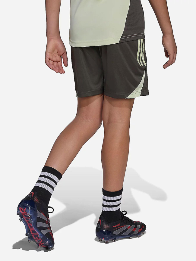 Short d'entrainement de football real madrid 25/26 vert enfant - Adidas