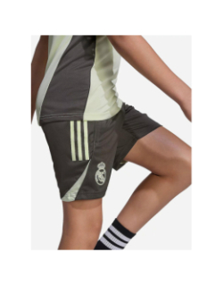 Short d'entrainement de football real madrid 25/26 vert enfant - Adidas
