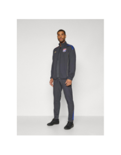 Veste pré-match olympique lyonnais 25 anthracite homme - Adidas