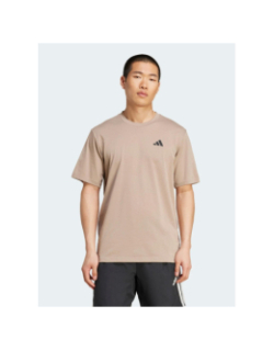 T-shirt train essentials feelready marron homme - Adidas
