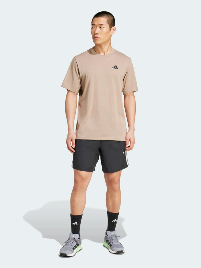 T-shirt train essentials feelready marron homme - Adidas