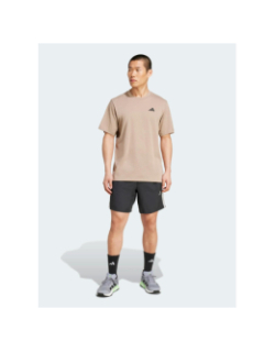 T-shirt train essentials feelready marron homme - Adidas