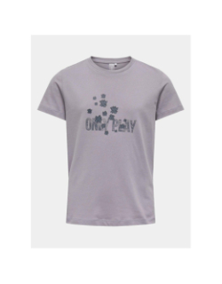 T-shirt de sport onprosa violet fille - Only