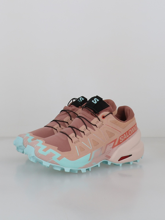 Chaussures de trail running speedcross 6 rose femme - Salomon