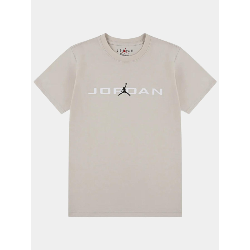 T-shirt à manches courtes stretch air beige enfant - Jordan