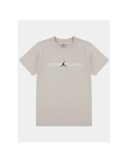 T-shirt à manches courtes stretch air beige enfant - Jordan