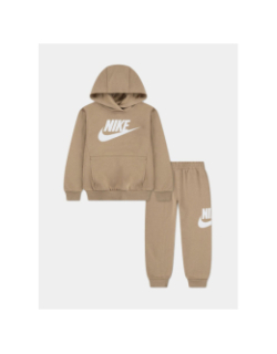 Ensemble de survêtement club fleece beige enfant - Nike