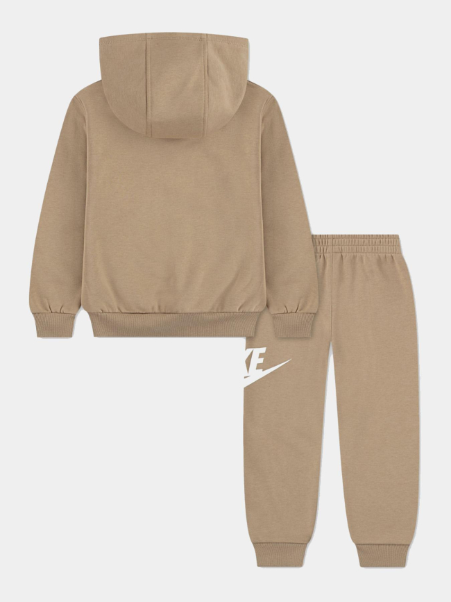 Ensemble de survêtement club fleece beige enfant - Nike