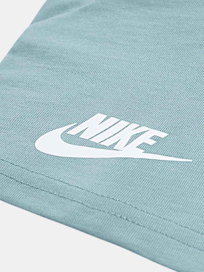 T-shirt à manches courtes futura evergreen vert d'eau enfant - Nike