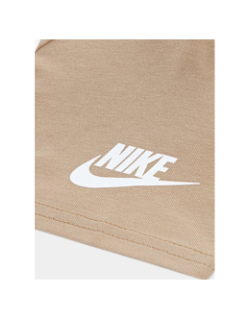 T-shirt à manches courtes futura evergreen beige enfant - Nike