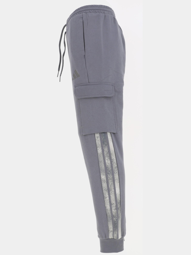 Pantalon jogging cargo sea aop pt gris homme - Adidas