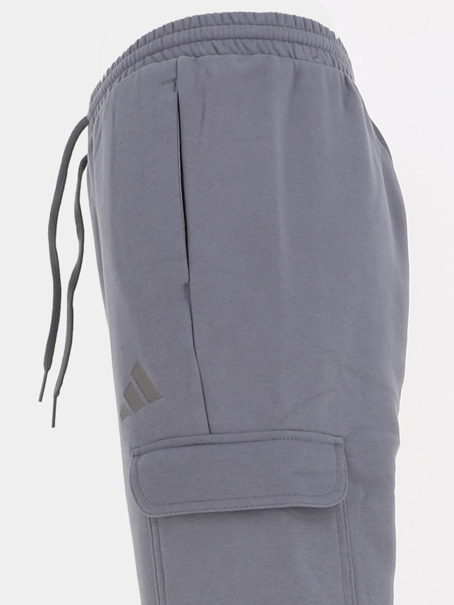 Pantalon jogging cargo sea aop pt gris homme - Adidas