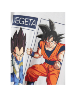 T-shirt nkmjes dbz goku vegeta blanc garçon - Name It